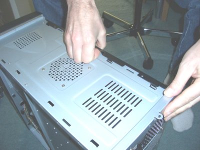 Taking off sides of Case
