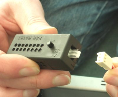 Variable fan speed adapter